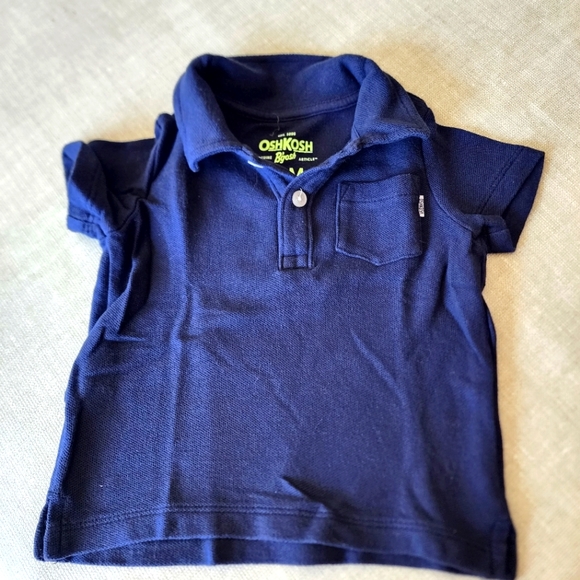 OshKosh Toddler Boy Red Polo